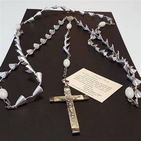 In the midst of covid19 pandemic we say: Funeral Rosary Vintage MOP Germany Crucifix Casket ...