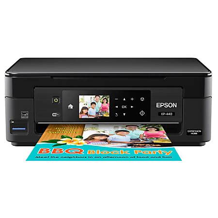 How to download & install a driver. Epson Expression Home XP 440 Wireless Color Inkjet All In ...