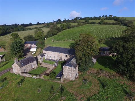 BEAUTIFUL BARN CONVERSION AMONGST VINES AND ORCHARDS NEAR SALCOMBE AND