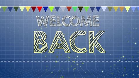 Welcome Back Zoom Background Free 1 Youtube
