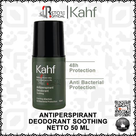 jual kahf soothing antiperspirant deodorant pria deo indonesia shopee indonesia