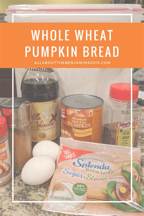 Also used whole wheat pastry flour. Whole Wheat Pumpkin Bread | Recipe | Pumpkin bread ...