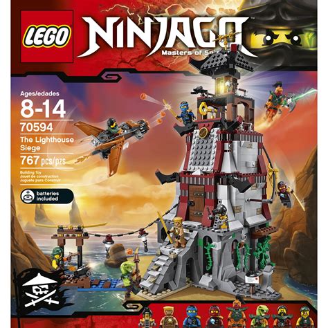 Lego Ninjago The Lighthouse Siege 70594 Builiding Setkit Free
