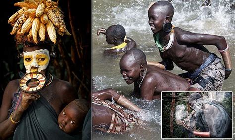 Omo Valley Suri And Hamar Tribes Keep The Traditions Daily Mail Online