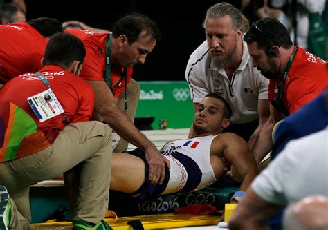 French Gymnast Samir Ait Said Suffers Horrific Leg Injury At Rio Olympics Business Insider