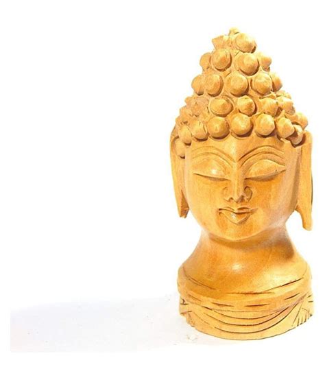 Zoltamulata Wooden Buddha Head Figurine With Height 3 I Inch Buy