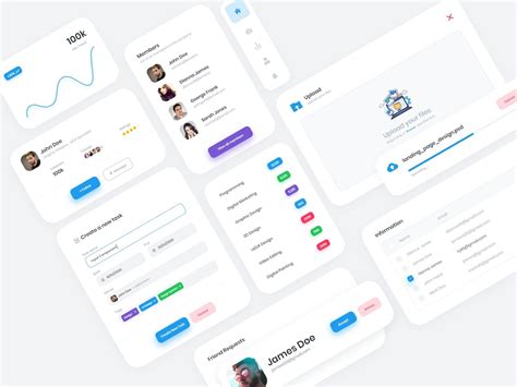 Ui Components Design By Chouaib Belagoun 👋 On Dribbble