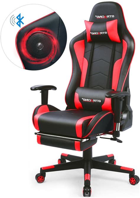 Picking the absolute best gaming chair with speakers will come down to a personal preference in whether you're looking for a floor gaming chair with speakers, a bluetooth gaming chair with. Music Gaming Chair with Speaker Office Chair Video