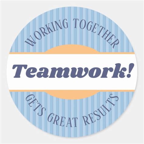 Teamwork Great Job Employee Recognition Stickers