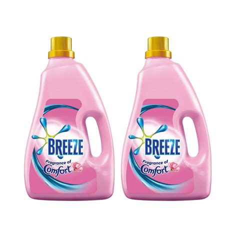 Breeze Fragrance Of Comfort Liquid Detergent 3638kg X 2 Shopee