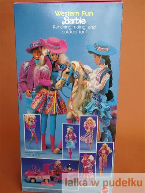 Lalka W Pudełku Western Fun™ Barbie® 1989