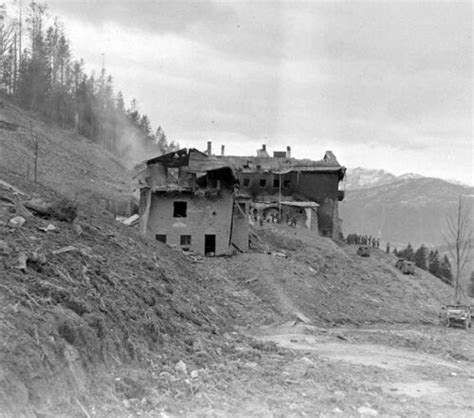 Ww2 Photo Wwii Hitlers Retreat Berghof Berchtesgaden Austria May 4 1945