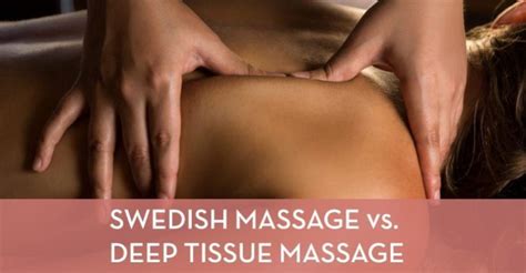 Swedish Massage Vs Deep Tissue Massage Massage Gear Guru