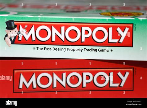 Monopoly Board Game Box Hi Res Stock Photography And Images Alamy
