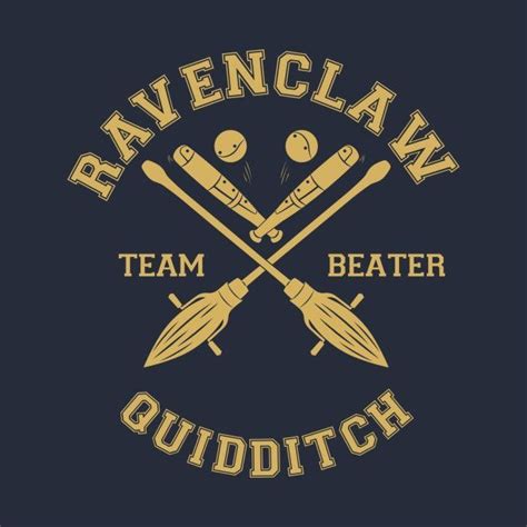 Ravenclaw Quidditch Team Beater Ravenclaw Quidditch Harry Potter