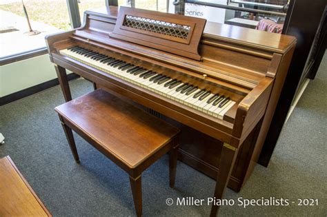 Sold Wurlitzer Spinet At Miller Piano Specialists Miller Piano