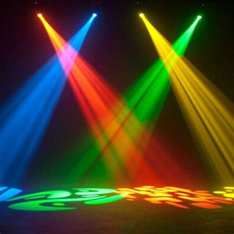 2x 30w Stage Light Led Beam Moving Head Lights Dmx512 Disco Dj Party