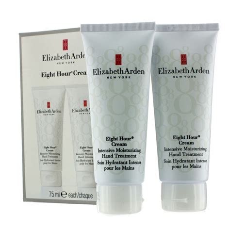 elizabeth arden eight hour cream intensive moisturizing hand treatment duo set 2 x 75 ml 139 95 kr