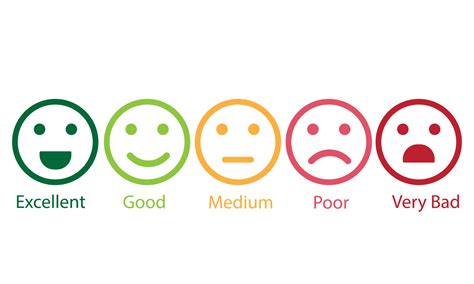 Customer Satisfaction Feedback Scale Emoji Vector Icon Vector Art At Vecteezy