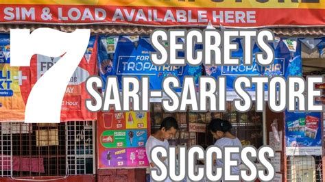 7 Secrets To Succeed In Sari Sari Store Business In The Philippines