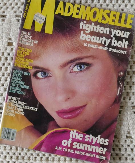 Mademoiselle Vintage Fashion Magazine Etsy In Vintage