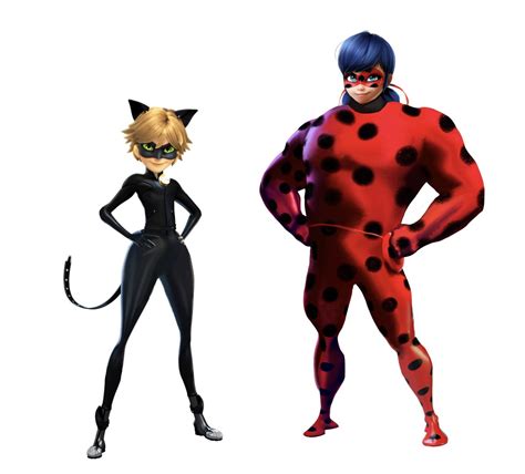 Ladybug And Cat Noir