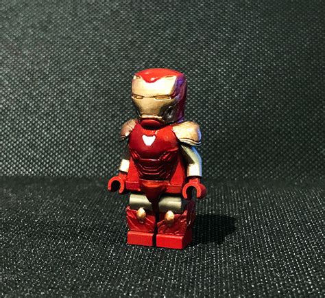 Lego Avenger 4 End Game Iron Man Mark 85 A Custom Paint