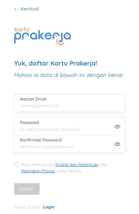 Dikutip dari prakerja.go.id, kartu pra kerja tidak hanya untuk mereka yang sedang mencari pekerjaan, tetapi juga untuk buruh, karyawan dan pegawai atau semua warga indonesia yang berusia 18 berikut panduan membuat akun kartu pra kerja di prakerja.go.id: Daftar Kartu Prakerja Gelombang 10, Login https ...