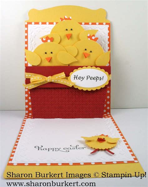 Hey Peeps Card Easter Cards Handmade Creative Cards Stampin Up