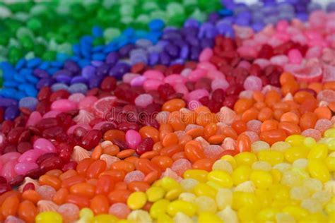 Candy Rainbow Stock Image Image Of Unhealthy Lots Vivid 4029195