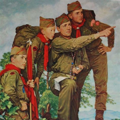 Scouting Norman Rockwell Prints Norman Rockwell Paintings Eagle Scout