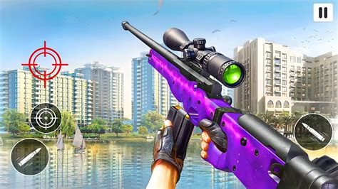 Sniper 3d Assassin Gun Games Android Gameplay Youtube