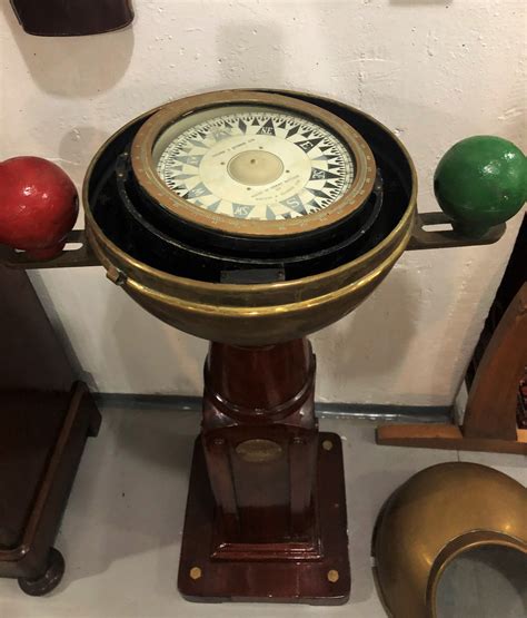 antique ship binnacle compass antik spalato shop