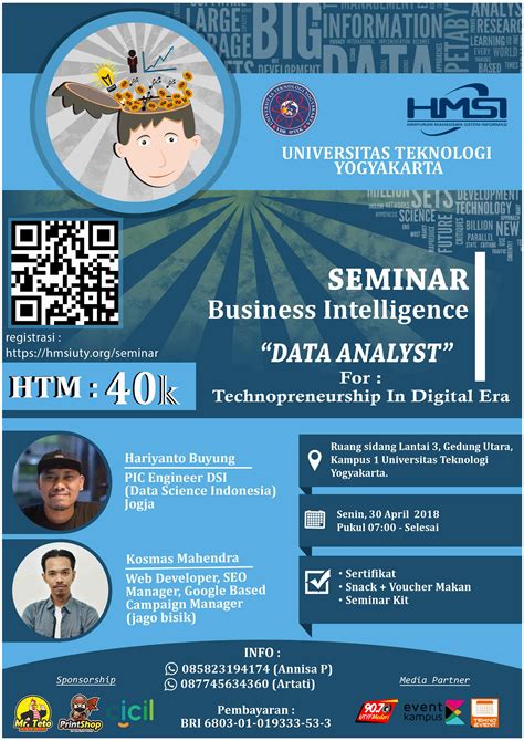 Poster Seminar Business Intelligence Eventkampus Com