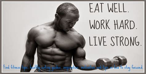 Eat Well Work Hard Live Strong