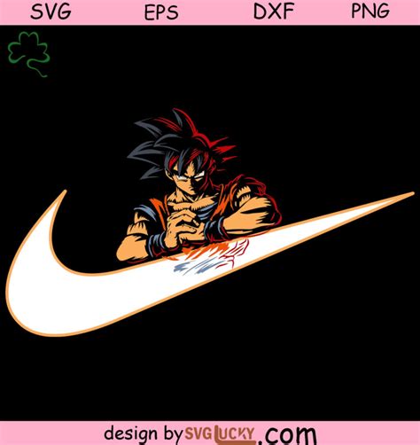 Goku Nike Png Son Goku Png Nike Logo Png Anime Nike Png