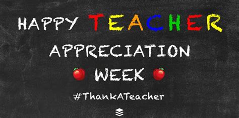 Teacher appreciation day is tuesday, how are you thanking a teacher? National Teacher Appreciation Day, Tuesday, May 3rd ...