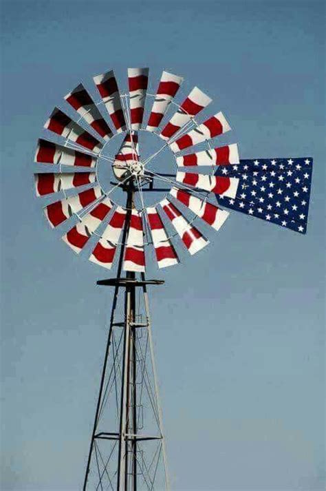 Pin By Leanna Mclean On 4th Of July Red White And Blue Windmill