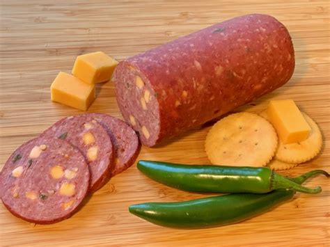 Jalapeño And Cheese Summer Sausage Duff Meats