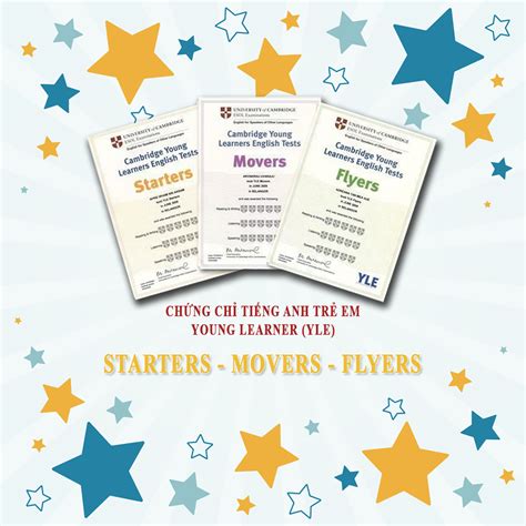 Chứng Chỉ Cambridge English Yle Starter Movers Flyers