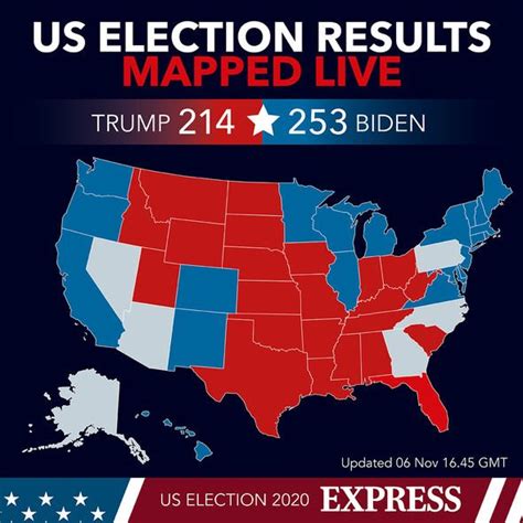 Electoral College Map Current Electoral Votes Counted Who Is The President 2020 World