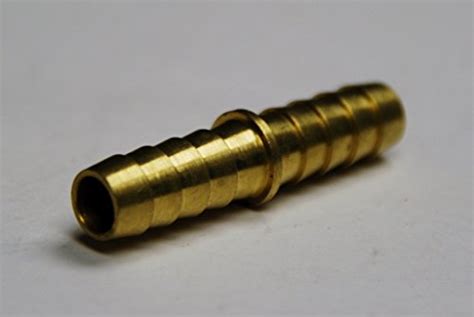 Brass Fitting Hose Barb Splice Connector 38 Hose Id