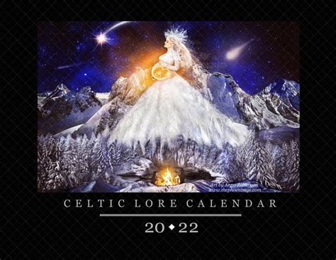 2022 Celtic Lore Calendar 12 Months Calendar Fine Art Calendar Etsy