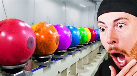 How Bowling Balls Are Actually Made Youtube