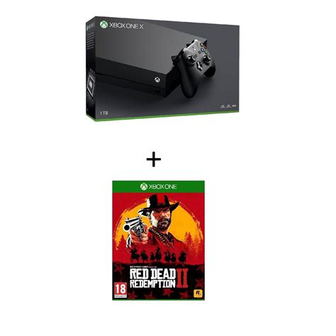 Console Xbox One X Red Dead Redemption 2 Pas Cher Auchanfr