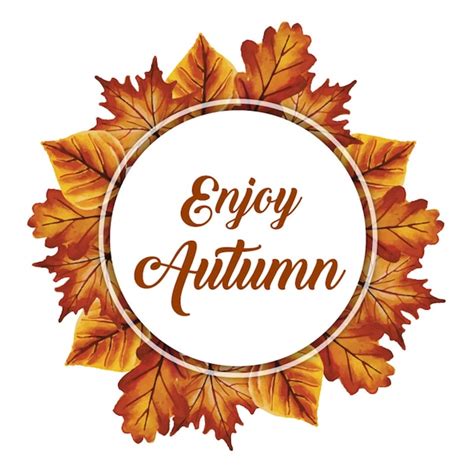 Premium Vector Autumn Logo Collection