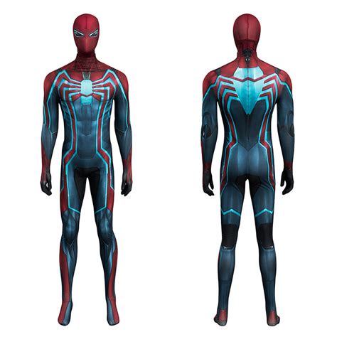 Marvels Spider Man Ps4 Velocity Suit Cosplay Costume Winkcosplay