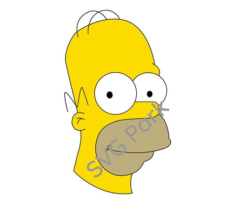 Homer Simpson Svg