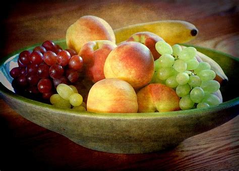 Fruit Bowl Beautiful Photograph Fruit Food Veggies