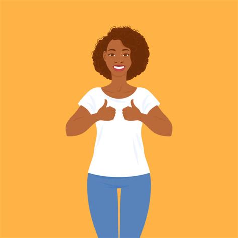 Happy Emoticon Emoji African American Illustrations Royalty Free
